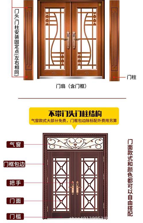 农村建房的双开大门尺寸是多少
